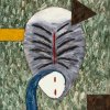 Individu of Medium of P. A. of De vergeten hartstocht etc. 1981 90 x 80 cm