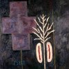 C. A. of Abstract naief kijken of 'Pararealisme' etc. 1982 100 x 100 cm