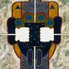 Een lichte overtreding of De oplossing van de E. P. R. paradox of Compositie 1984 80 x 70 cm