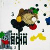 Compositie Zijn in wezen 2000 40 x 40 cm