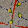 Hommage aan Cornelis Vreeswijk - zanger (folk) of H Y = O 2006 120 x 100 cm