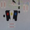The silent cry of Compositie 2012 120 x 100 cm