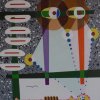 In de greep van een nieuw bewustzijn of Compositie 2011 120 x 100 cm